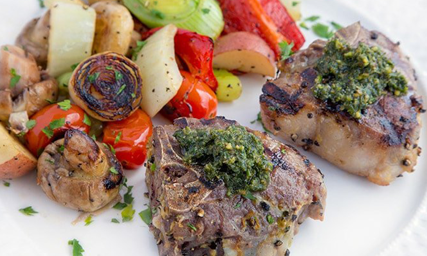 grilled lamb french cuisine fine dining 