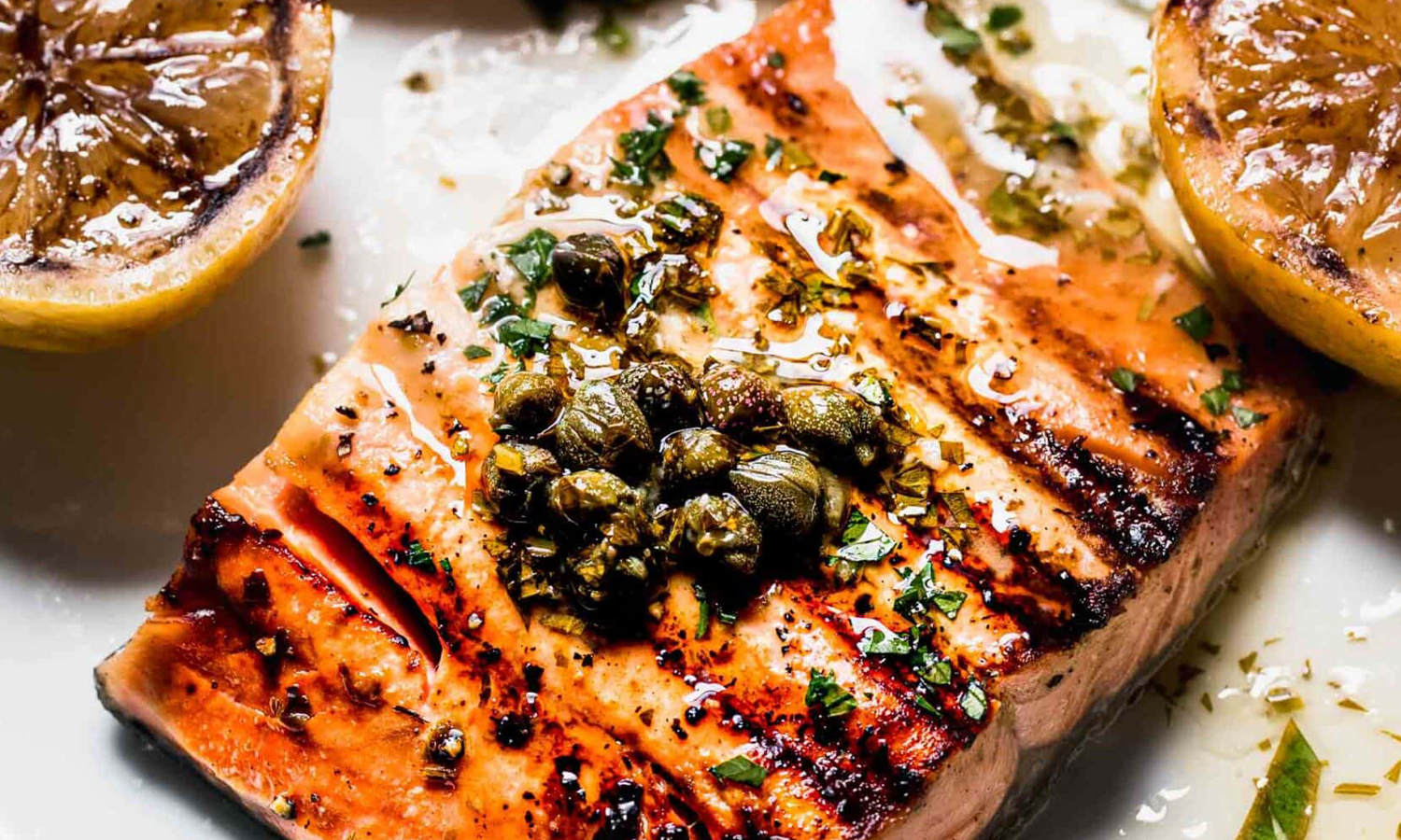 salmon french cuisine fine dining 